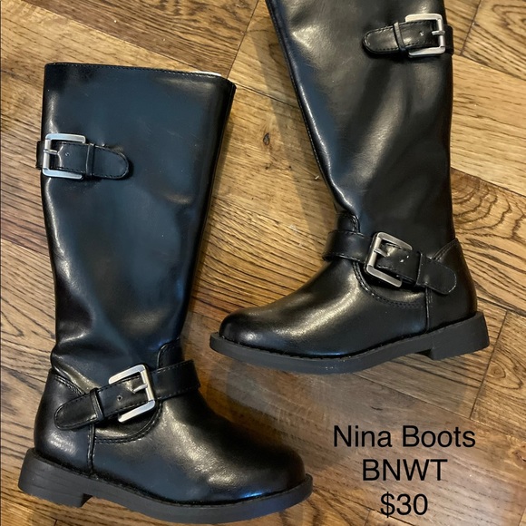 Brand New Nina Boots girls size 9 - Picture 2 of 2